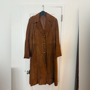 Vintage Suede Coat